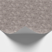 bestickte Blume und Blätter, nahtloses Design. Geschenkpapier (Ecke)