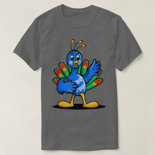 bestickte Blume und Blätter T-Shirt (Design vorne)