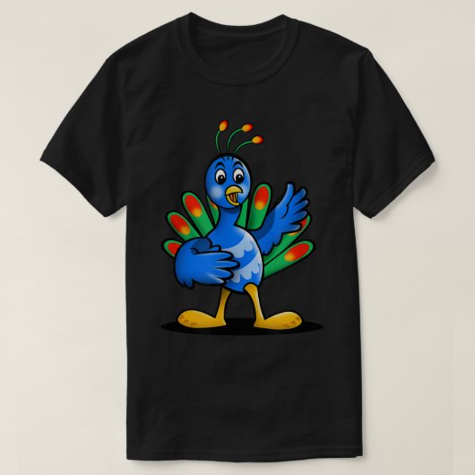 bestickte Blume und Blätter T-Shirt (Design vorne)