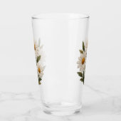 Bestickte Daisy-Blüte Glas (Links)