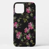 bestickte Datura-Blume: Botanische Kunst Case-Mate iPhone Hülle (Rückseite)