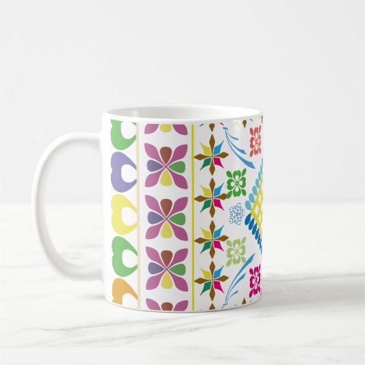 bestickte Essenz Kaffeetasse (Links)