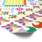 bestickte Essenz Poster (Ecke)