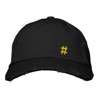 # - bestickte flexible Kappe