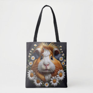 bestickte Guinea Schwein mit Milchprodukten Tasche