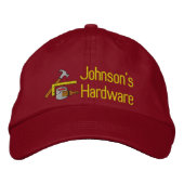 bestickte Hardware Baseballkappe (Vorderseite)