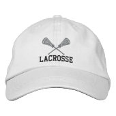 bestickte Lacrosse Cap Bestickte Baseballkappe (Vorderseite)