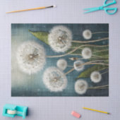 bestickte Lüster auf Denim, Puffy & Magical Seidenpapier (Basteln)