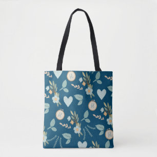 bestickte Monogramm Tasche