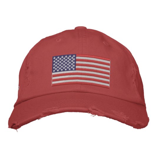 Bestickte Mütze AMERIKA 250 Baseballkappe (Vorderseite)