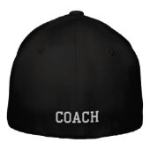 Bestickte Mütze - COACH Baseballkappe (Rückseite)