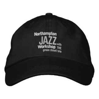 bestickte Northampton Jazz Workshop Cap Bestickte Kappe