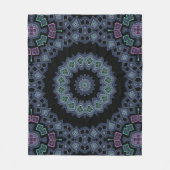 Bestickte Perlen Fleecedecke (Vorderseite)