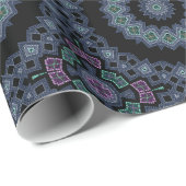 Bestickte Perlen Geschenkpapier (Rolleneckpunkt)