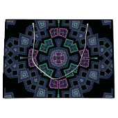 Bestickte Perlen Große Geschenktüte (Vorderseite)