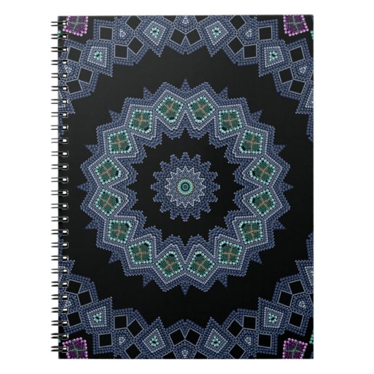 Bestickte Perlen Notizblock (Vorderseite)