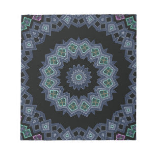 Bestickte Perlen Notizblock