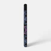 Bestickte Perlen Samsung Galaxy Hülle (Linke Seite)