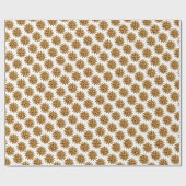 Bestickte Sonne Geschenkpapier (Flach)
