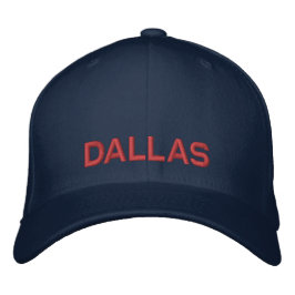 Bestickte verstellbare Texas-Baseballkappe Baseballkappe