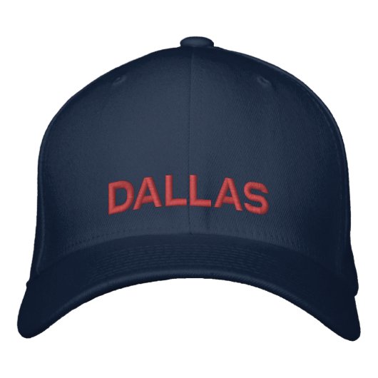 Bestickte verstellbare Texas-Baseballkappe Baseballkappe (Vorderseite)