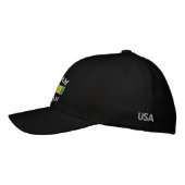 Bestickte Vietnam-Veteranen-Mütze Baseballkappe (Links)