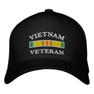Bestickte Vietnam-Veteranen-Mütze Baseballkappe