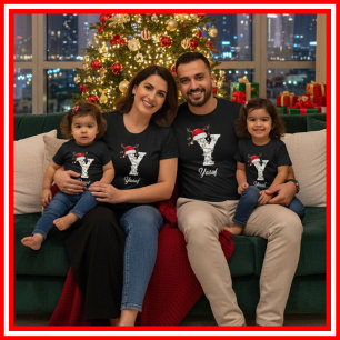 Bestickte Weihnachtshirschgeweih Santa Mütze für d T-Shirt