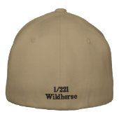 bestickter 11. Acr Hat Bestickte Baseballkappe (Rückseite)