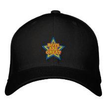 bestickter FlexFit-Hut