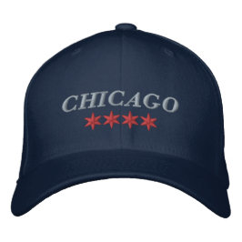 bestickter Hat Chicago Bestickte Baseballkappe