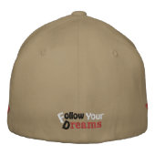 Bestickter Hat Unfolge der schlechten Lebensbeding Bestickte Baseballkappe (Rückseite)