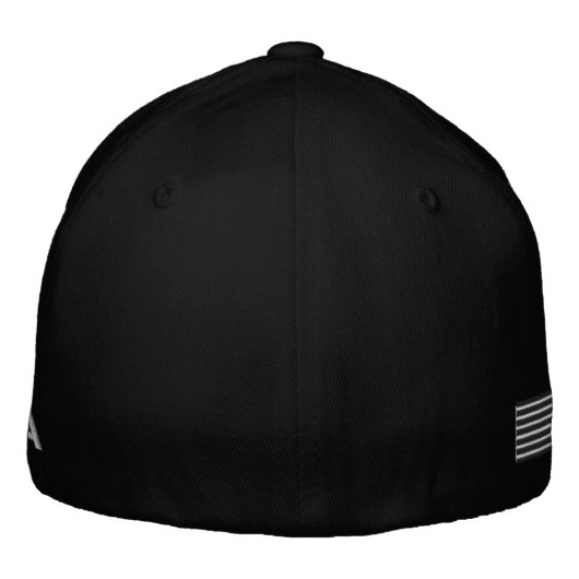 bestickter Hut (Rückseite)