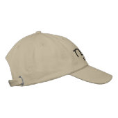 Bestickter Hut, Alternative Apparel Basic Adjust. Bestickte Baseballkappe (Rechts)