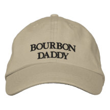 bestickter Hut - BOURBON DADDY