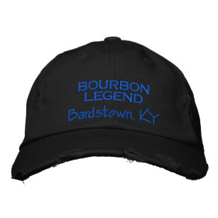 bestickter Hut - Bourbon Legend, Bardstown KY