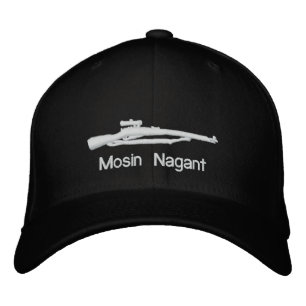 bestickter Mosin Nagant Black Angepasst Hat Bestickte Baseballkappe