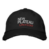bestickter neuer Plateau-Brand Baseball-Hut Bestickte Baseballkappe (Vorderseite)