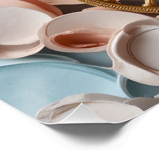 bestickter Regal Chariot Poster (Ecke)