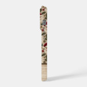 Besticktes 3D-Santa-Handyhülle | Personalisiert iPhone Hülle (Linke Seite)