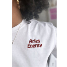 Besticktes ARIES-Astro-Shirt Geschenk