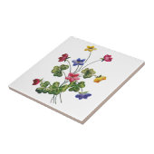 besticktes farbiges Holz Sorrel Fliese (Seite)