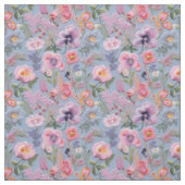 besticktes, florales, nahtloses Muster Stoff (Muster)