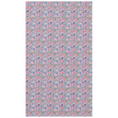 besticktes, florales, nahtloses Muster Tischdecke (Vorderseite)