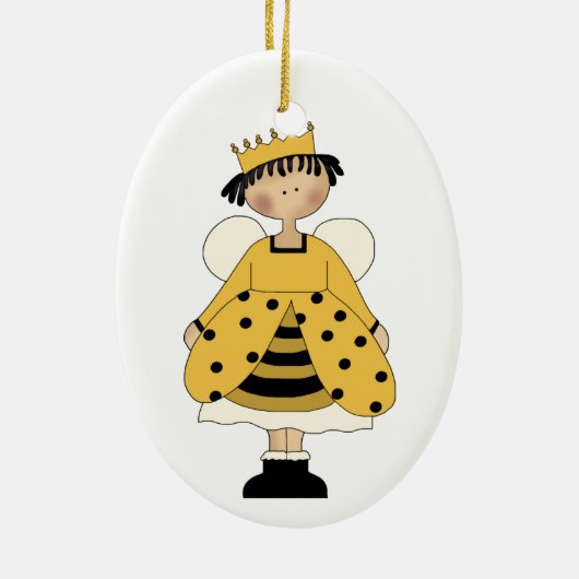 Bestickung der Hummeln Keramikornament (Hinten)