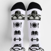 Bestickungsmodus-Socken - Design des abscheulichen Socken (Oben)