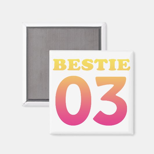 Bestie 03 magnet (Vorderseite/Rückseite)