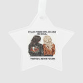 Bestie Akylic Ornament (Rückseite)