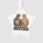 Bestie Akylic Ornament (Vorderseite)