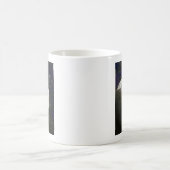 Bestie bei Vollmond Kaffeetasse (Mittel)